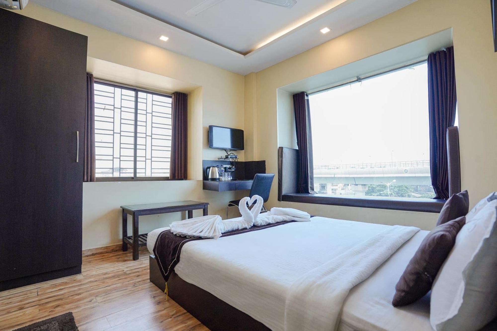 Hotel Sheldon International Near Science City Calcutta Buitenkant foto