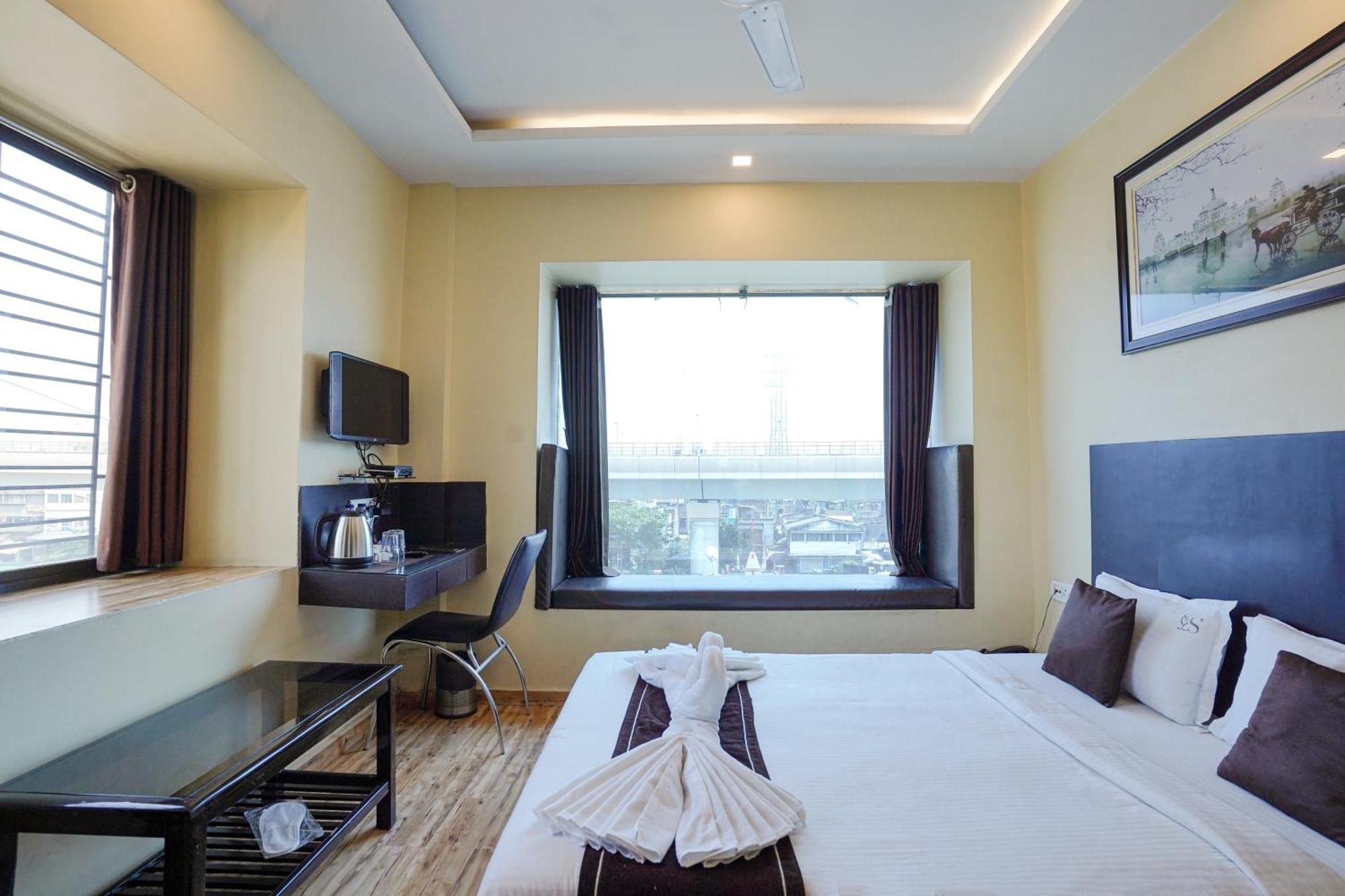 Hotel Sheldon International Near Science City Calcutta Buitenkant foto